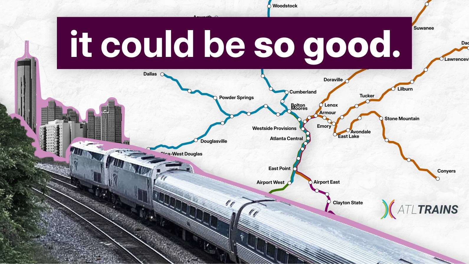 Cover Image for Is it time to bring passenger rail back to Atlanta?